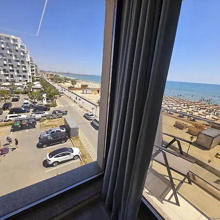 Luxury Front Seaview - Prima Linie Private Parking Apartament Năvodari