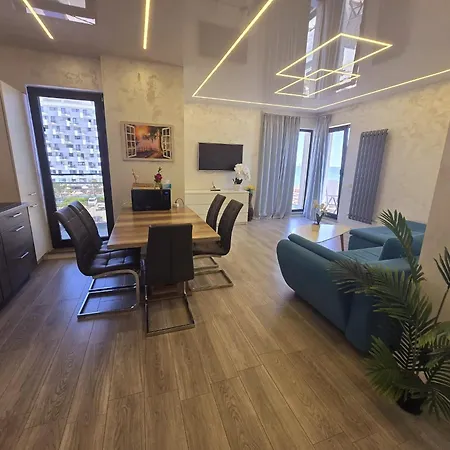 Luxury Front Seaview - Prima Linie Private Parking Apartament